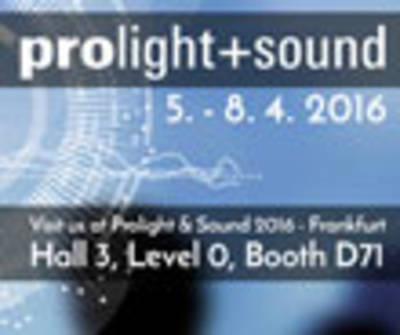 Prolight & Sound 2016